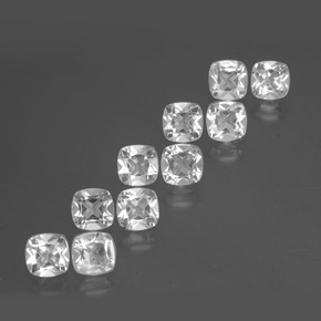 自然派の商品を探す 4.65ct ホワイト トパーズ 宝石, クッションカット, ブラジル からGemSelectで. 在庫あり、世界各国へ発送!