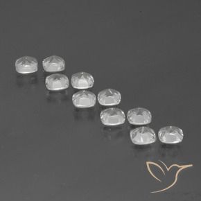 Shop natural 4.66ct ホワイト トパーズ gems, クッション, from ブラジル at GemSelect. In stock, global shipping!
