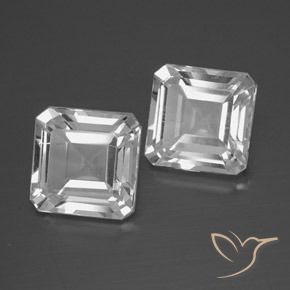 Shop natural 6.11ct クリアホワイト トパーズ gems, 八角形 / エメラルドカット, from ブラジル at GemSelect. In stock, global shipping!
