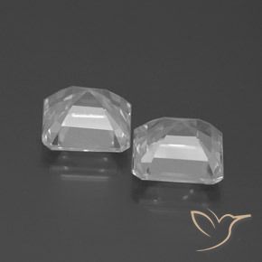Shop natural 6.11ct クリアホワイト トパーズ gems, 八角形 / エメラルドカット, from ブラジル at GemSelect. In stock, global shipping!