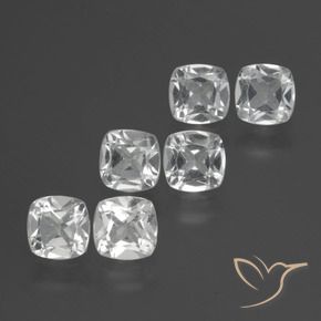Shop natural 2.79ct クリアホワイト トパーズ gems, クッション, from ブラジル at GemSelect. In stock, global shipping!