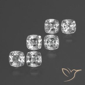 Shop natural 2.92ct クリアホワイト トパーズ gems, クッション, from ブラジル at GemSelect. In stock, global shipping!