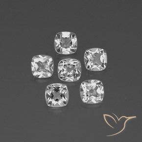 Shop natural 2.91ct ホワイト トパーズ gems, クッション, from ブラジル at GemSelect. In stock, global shipping!