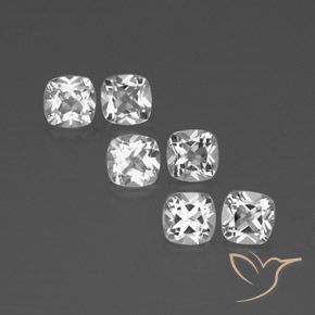 Shop natural 3.05ct ホワイト トパーズ gems, クッション, from ブラジル at GemSelect. In stock, global shipping!