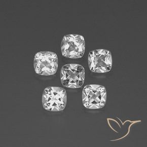 Shop natural 3.05ct ホワイト トパーズ gems, クッション, from ブラジル at GemSelect. In stock, global shipping!