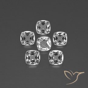 Shop natural 2.77ct クリアホワイト トパーズ gems, クッション, from ブラジル at GemSelect. In stock, global shipping!