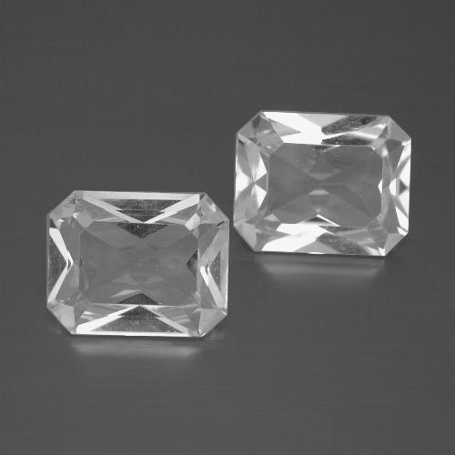 自然派の商品を探す 6.68ct ホワイト トパーズ 宝石, エメラルドカット, ブラジル からGemSelectで. 在庫あり、世界各国へ発送!