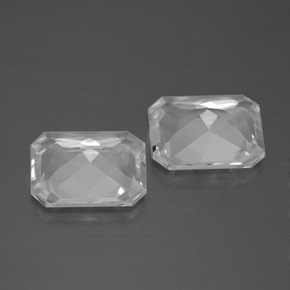 自然派の商品を探す 6.68ct ホワイト トパーズ 宝石, エメラルドカット, ブラジル からGemSelectで. 在庫あり、世界各国へ発送!