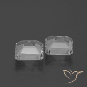 Shop natural 5.52ct ホワイト トパーズ gems, 八角形 / エメラルドカット, from ブラジル at GemSelect. In stock, global shipping!
