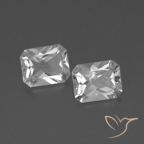 Shop natural 7.55ct ホワイト トパーズ gems, 八角形 / エメラルドカット, from ブラジル at GemSelect. In stock, global shipping!