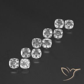Shop natural 4.47ct クリアホワイト トパーズ gems, クッション, from ブラジル at GemSelect. In stock, global shipping!