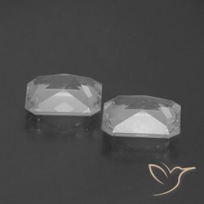 Shop natural 6.61ct クリアホワイト トパーズ gems, 八角形 / エメラルドカット, from ブラジル at GemSelect. In stock, global shipping!