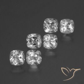 Shop natural 3.29ct クリアホワイト トパーズ gems, クッション, from ブラジル at GemSelect. In stock, global shipping!