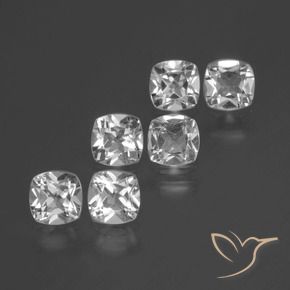 Shop natural 2.81ct クリアホワイト トパーズ gems, クッション, from ブラジル at GemSelect. In stock, global shipping!