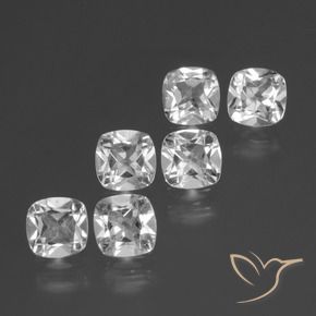 Shop natural 2.86ct クリアホワイト トパーズ gems, クッション, from ブラジル at GemSelect. In stock, global shipping!