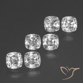 Shop natural 2.96ct クリアホワイト トパーズ gems, クッション, from ブラジル at GemSelect. In stock, global shipping!
