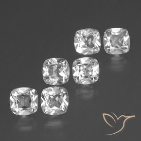 Shop natural 3.07ct ホワイト トパーズ gems, クッション, from ブラジル at GemSelect. In stock, global shipping!