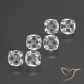 Shop natural 3.15ct クリアホワイト トパーズ gems, クッション, from ブラジル at GemSelect. In stock, global shipping!
