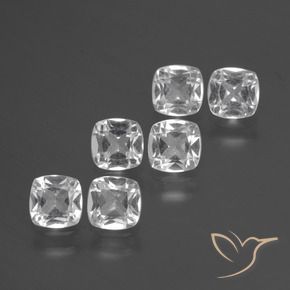 Shop natural 3.04ct クリアホワイト トパーズ gems, クッション, from ブラジル at GemSelect. In stock, global shipping!