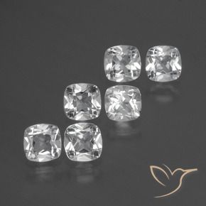 Shop natural 2.71ct クリアホワイト トパーズ gems, クッション, from ブラジル at GemSelect. In stock, global shipping!