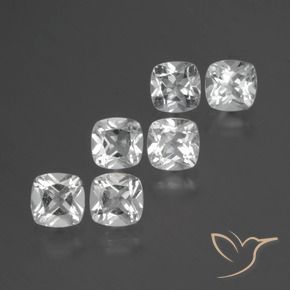 Shop natural 2.84ct クリアホワイト トパーズ gems, クッション, from ブラジル at GemSelect. In stock, global shipping!