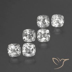 Shop natural 3.00ct ホワイト トパーズ gems, クッション, from ブラジル at GemSelect. In stock, global shipping!