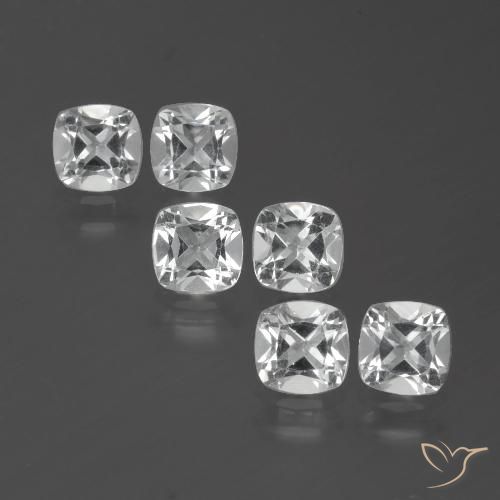 Shop natural 2.78ct クリアホワイト トパーズ gems, クッション, from ブラジル at GemSelect. In stock, global shipping!