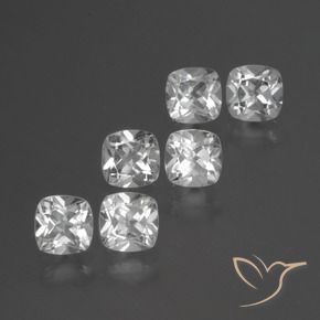 Shop natural 2.91ct ホワイト トパーズ gems, クッション, from ブラジル at GemSelect. In stock, global shipping!