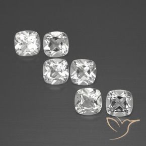 Shop natural 3.15ct ホワイト トパーズ gems, クッション, from ブラジル at GemSelect. In stock, global shipping!