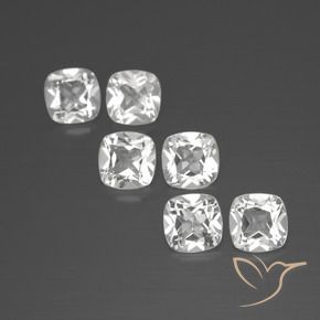 Shop natural 3.21ct ホワイト トパーズ gems, クッション, from ブラジル at GemSelect. In stock, global shipping!