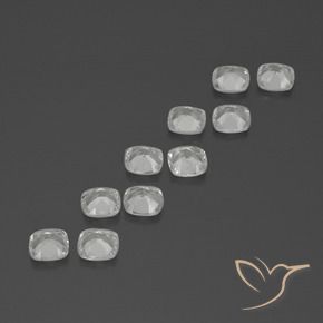 Shop natural 4.58ct ホワイト トパーズ gems, クッション, from ブラジル at GemSelect. In stock, global shipping!