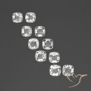 自然派の商品を探す 4.91ct ホワイト トパーズ 宝石, クッションカット, ブラジル からGemSelectで. 在庫あり、世界各国へ発送!