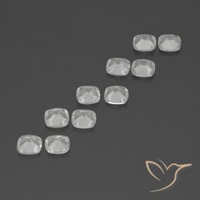 Shop natural 4.54ct クリアホワイト トパーズ gems, クッション, from ブラジル at GemSelect. In stock, global shipping!