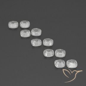 Shop natural 4.93ct ホワイト トパーズ gems, クッション, from ブラジル at GemSelect. In stock, global shipping!
