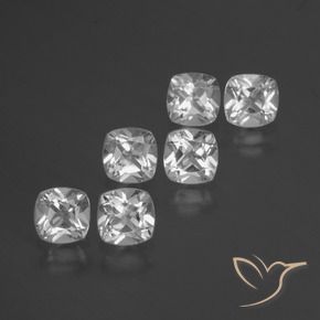 Shop natural 3.00ct ホワイト トパーズ gems, クッション, from ブラジル at GemSelect. In stock, global shipping!