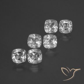 Shop natural 3.23ct クリアホワイト トパーズ gems, クッション, from ブラジル at GemSelect. In stock, global shipping!