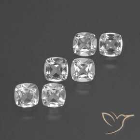 Shop natural 2.87ct クリアホワイト トパーズ gems, クッション, from ブラジル at GemSelect. In stock, global shipping!