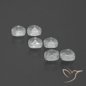 Shop natural 2.90ct ホワイト トパーズ gems, クッション, from ブラジル at GemSelect. In stock, global shipping!
