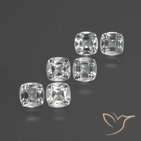 Shop natural 3.02ct クリアホワイト トパーズ gems, クッション, from ブラジル at GemSelect. In stock, global shipping!
