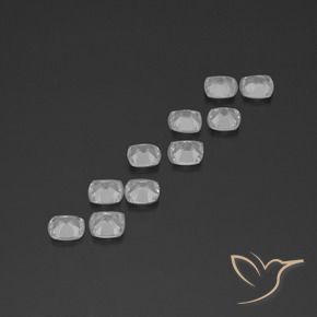 Shop natural 4.57ct クリアホワイト トパーズ gems, クッション, from ブラジル at GemSelect. In stock, global shipping!