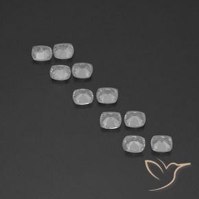 Shop natural 4.64ct ホワイト トパーズ gems, クッション, from ブラジル at GemSelect. In stock, global shipping!