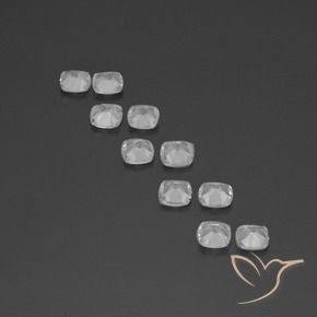 Shop natural 4.36ct クリアホワイト トパーズ gems, クッション, from ブラジル at GemSelect. In stock, global shipping!