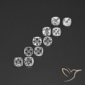 Shop natural 4.51ct クリアホワイト トパーズ gems, クッション, from ブラジル at GemSelect. In stock, global shipping!