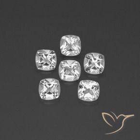 Shop natural 3.10ct クリアホワイト トパーズ gems, クッション, from ブラジル at GemSelect. In stock, global shipping!