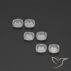 Shop natural 3.10ct クリアホワイト トパーズ gems, クッション, from ブラジル at GemSelect. In stock, global shipping!