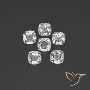 Shop natural 2.81ct クリアホワイト トパーズ gems, クッション, from ブラジル at GemSelect. In stock, global shipping!