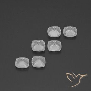 Shop natural 2.81ct クリアホワイト トパーズ gems, クッション, from ブラジル at GemSelect. In stock, global shipping!