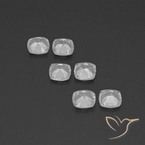 Shop natural 2.91ct クリアホワイト トパーズ gems, クッション, from ブラジル at GemSelect. In stock, global shipping!