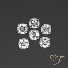 Shop natural 2.76ct ホワイト トパーズ gems, クッション, from ブラジル at GemSelect. In stock, global shipping!
