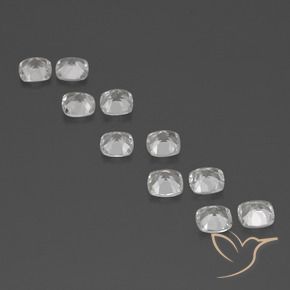 Shop natural 4.49ct クリアホワイト トパーズ gems, クッション, from ブラジル at GemSelect. In stock, global shipping!